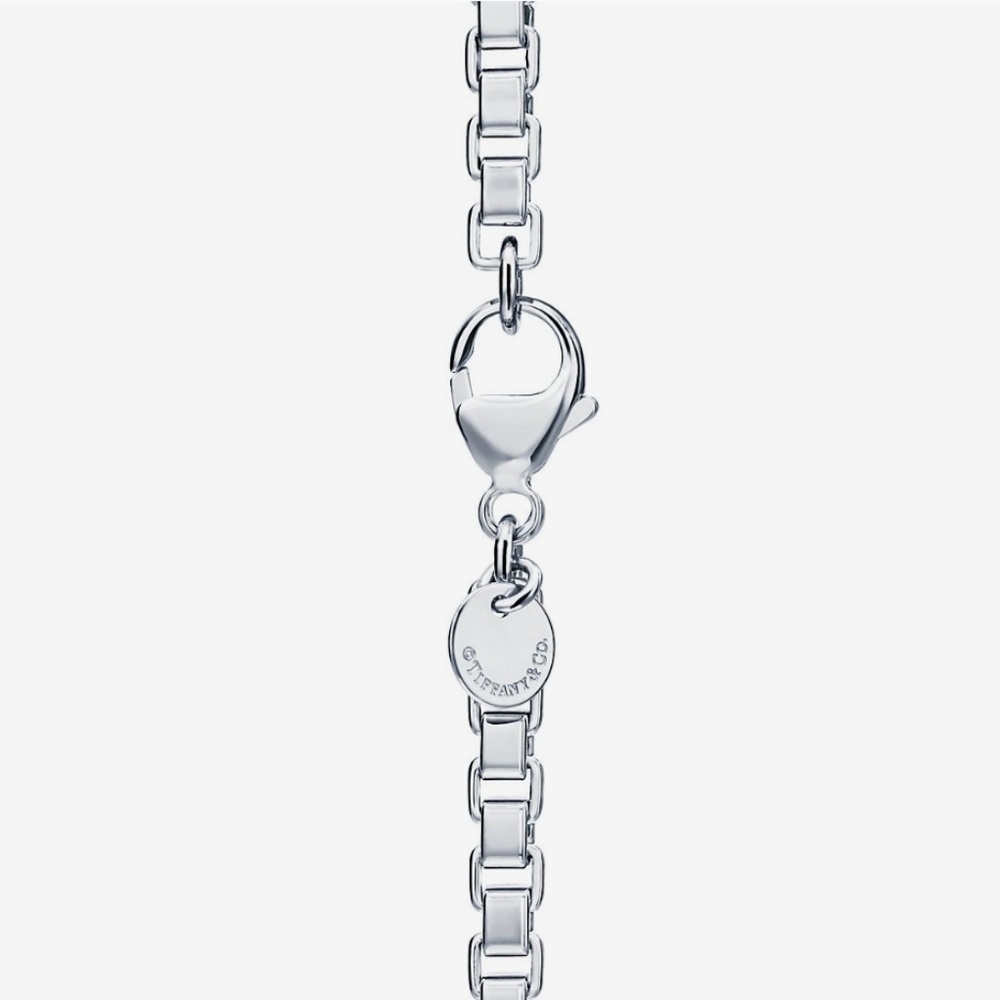 TIFFANY & CO. UNISEX VENETIAN LINK BRACELET IN SILVER EUC - Picture 8 of 17
